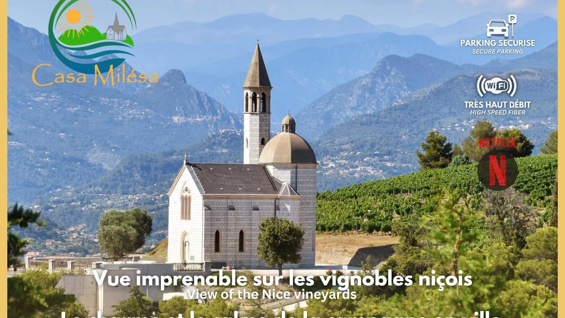 Maison Casa Milesa - Spa, Calme, 12 Min Mer, Parking Securise Nice Vakantiehuis
